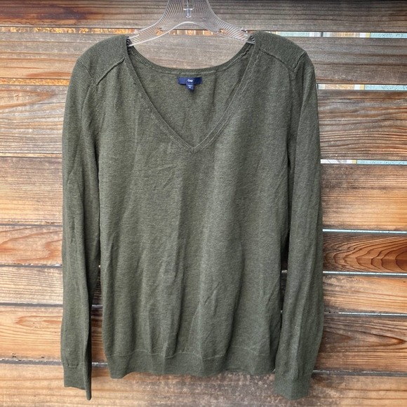 GAP Sweaters - Gap Wool Blend Sweater Olive Green - XL